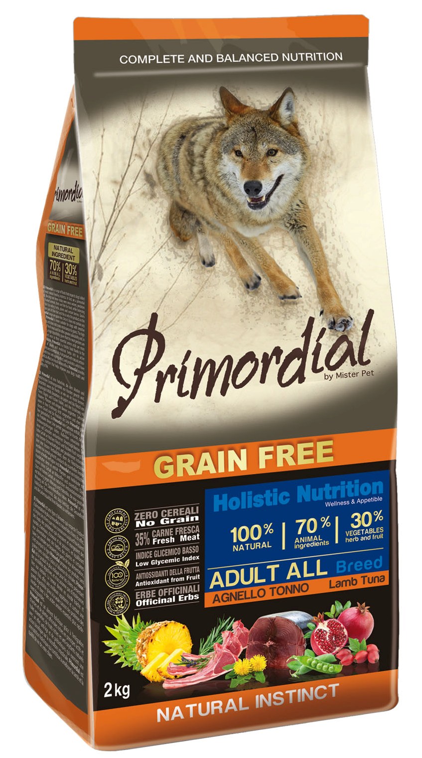 Miscota Primordial Cibo Secco per Cane Adult Agnello e Tuna