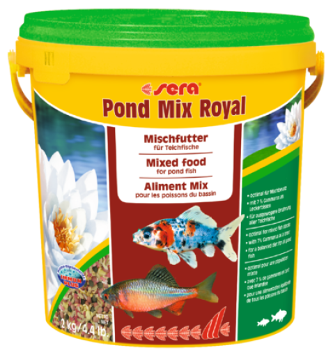 Sera Sera pond mix royal food 1000ml by Aquatica fishes good for