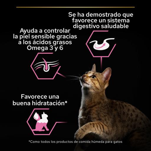 Purina Pro Plan Nutri Savour Sterilised comida húmeda en gelatina