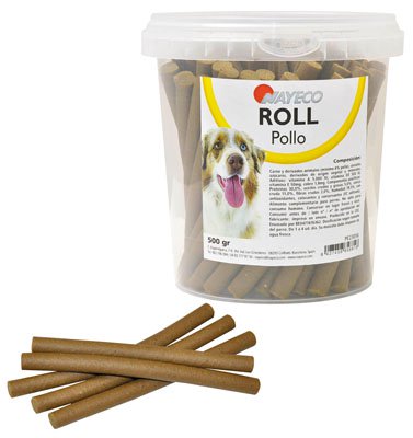 Miscota Nayeco Roll bar di pollo per i cani 500 gr