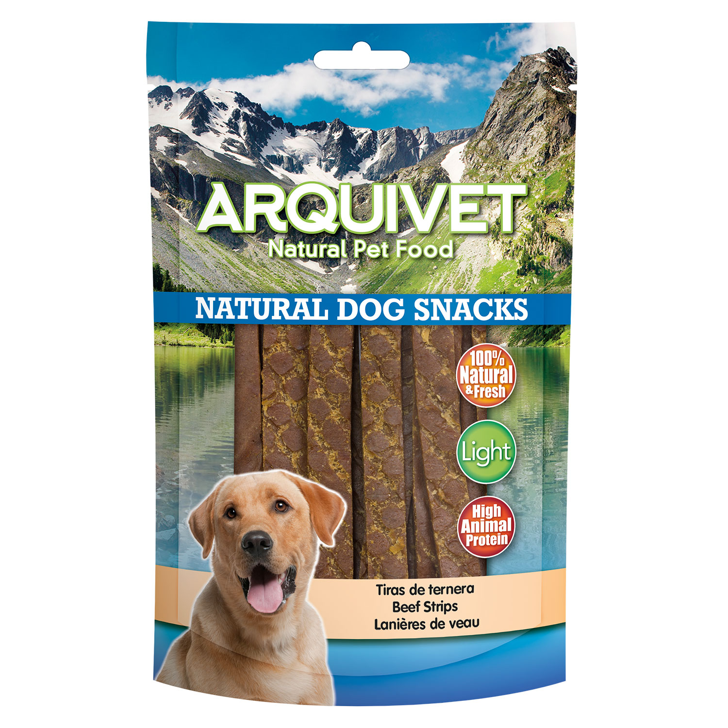 Miscota Arquivet Snack Naturale per Cani Strisce di Vitello