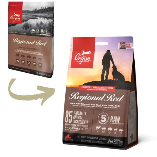 orijen regional red dry dog food