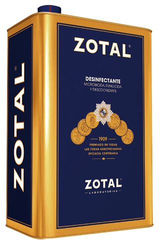 Zotal Desinfectante Microbicida, Fungicida y Desodorizante 10L