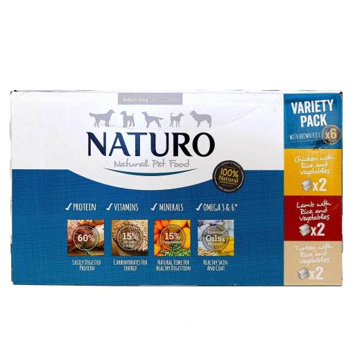 Naturo Adult Multipack Adult Wet Dog Food