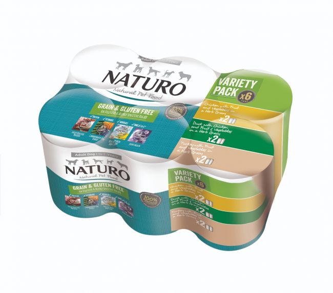 Miscota Naturo Cibo Umido in Scatola per Cane Multipack