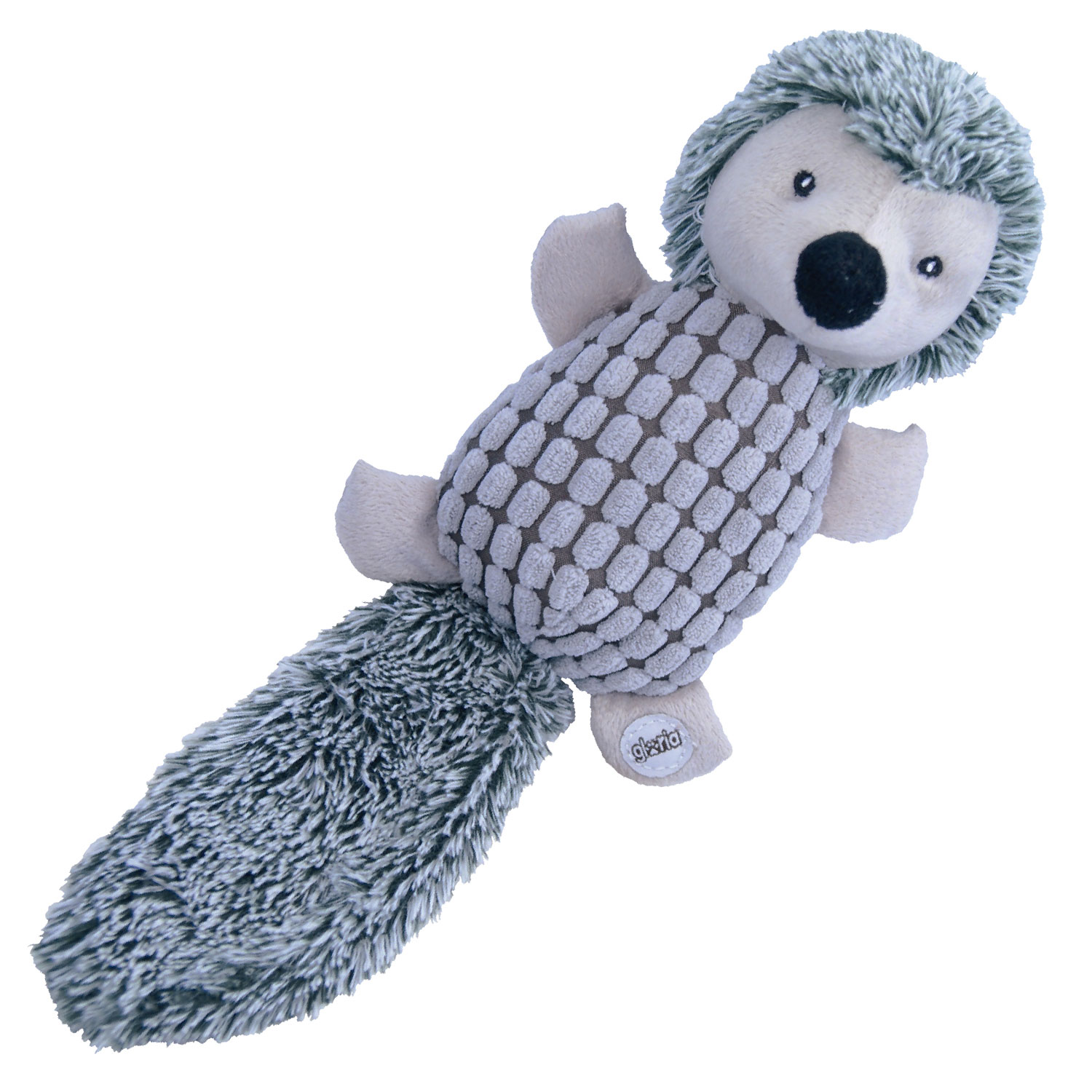 Miscota Gloria Pets Hedgehog Long Tail Stuffed Dog