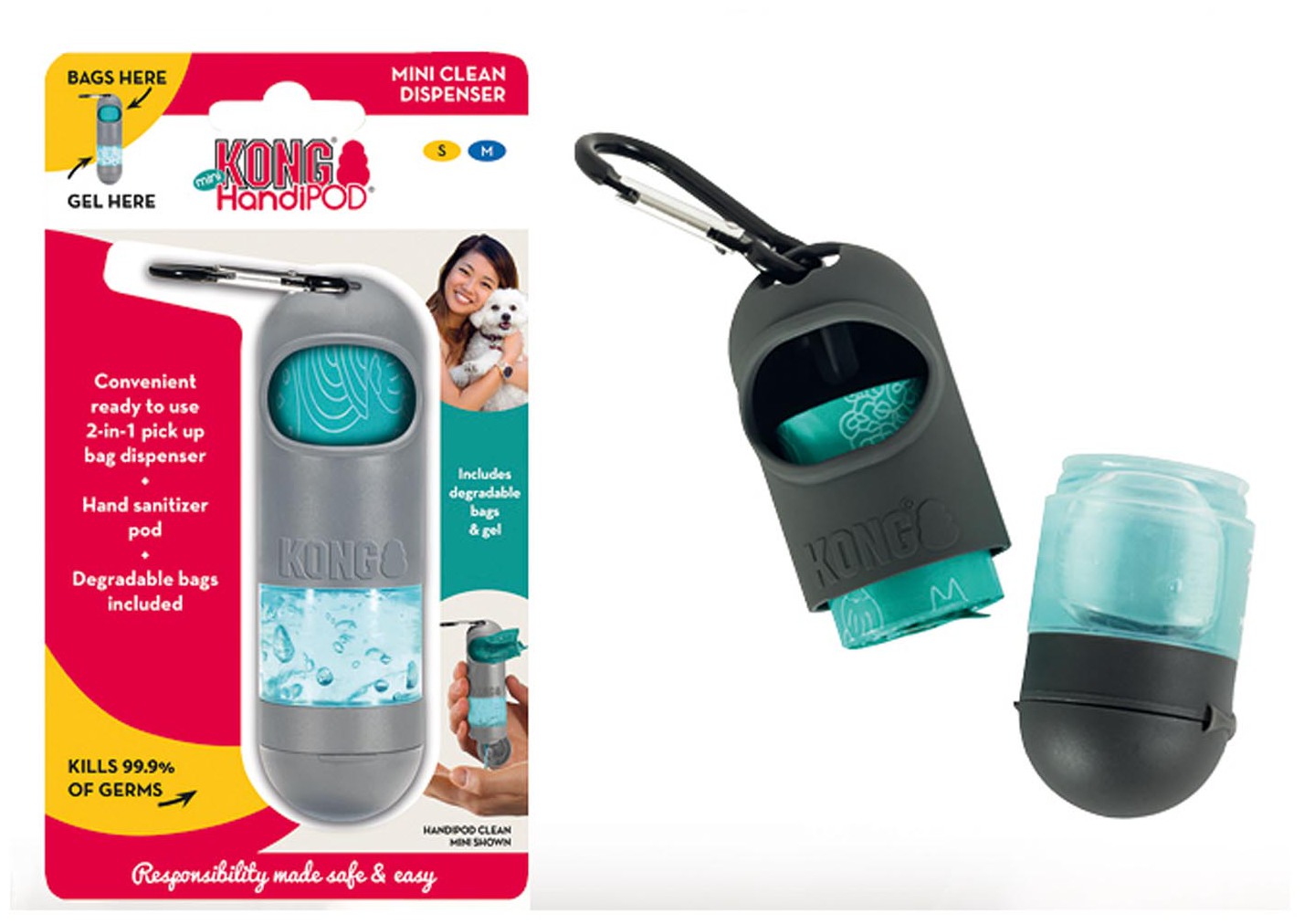 Miscota KONG Handipod Mini Gel Dispenser