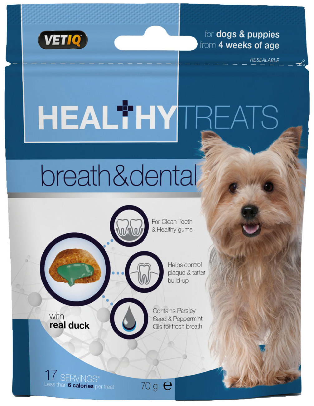 Miscota Mark & Chappell Snack Breath & Dental Cani E Cuccioli 70R