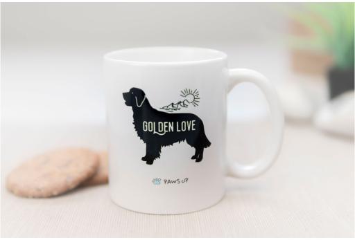 Paws Up Tasse Golden Love