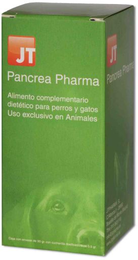 JTPharma Complemento Dietetico para Perros y Gatos Pancrea Pharma 50 Gr