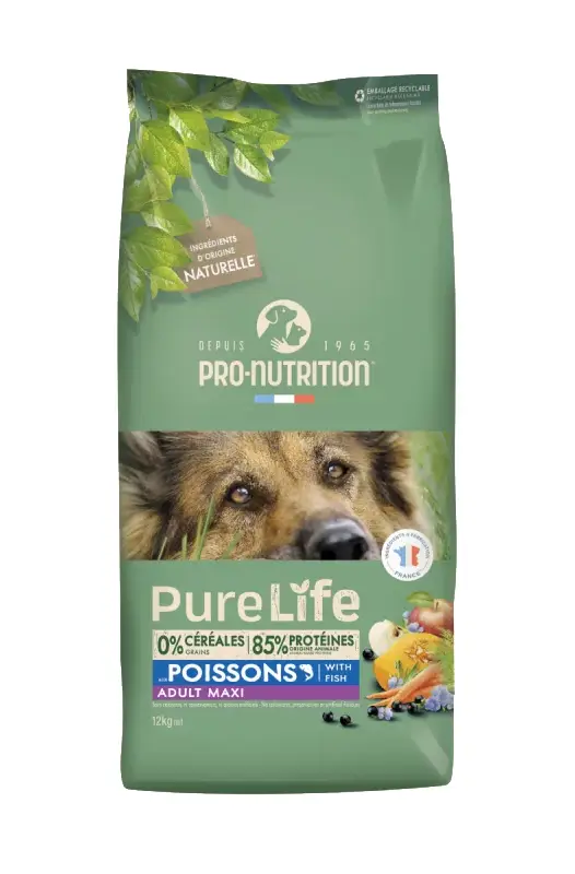 Miscota Flatazor Cibo Secco per Cani Pure Life Chien Maxi Adult