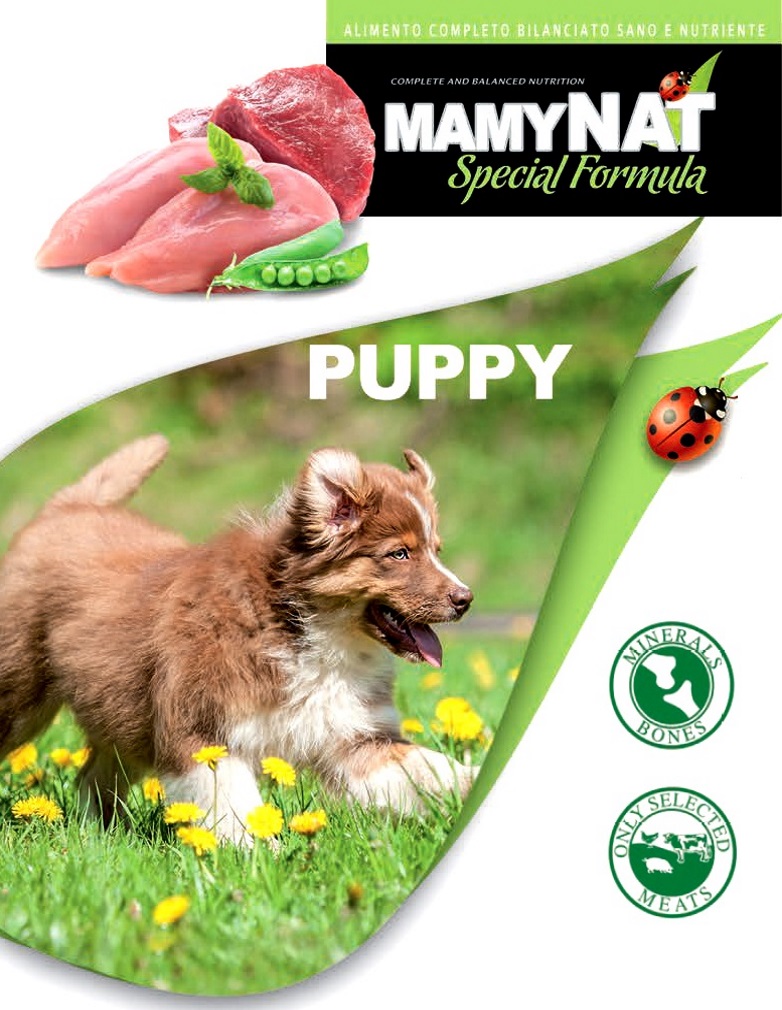 Miscota MamyNat Cibo Secco per Cani Dog Puppe 2-12 Meses