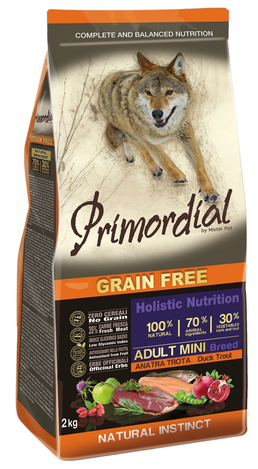 Miscota Primordial Cibo Secco per Cani Adult Mini Trucha & Anatra