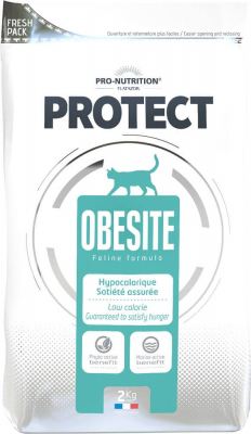 Feed for Cats Protect Chat Obesite