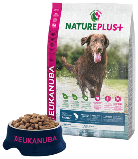 Eukanuba Nature Plus+ Adult Large Saumon et Riz