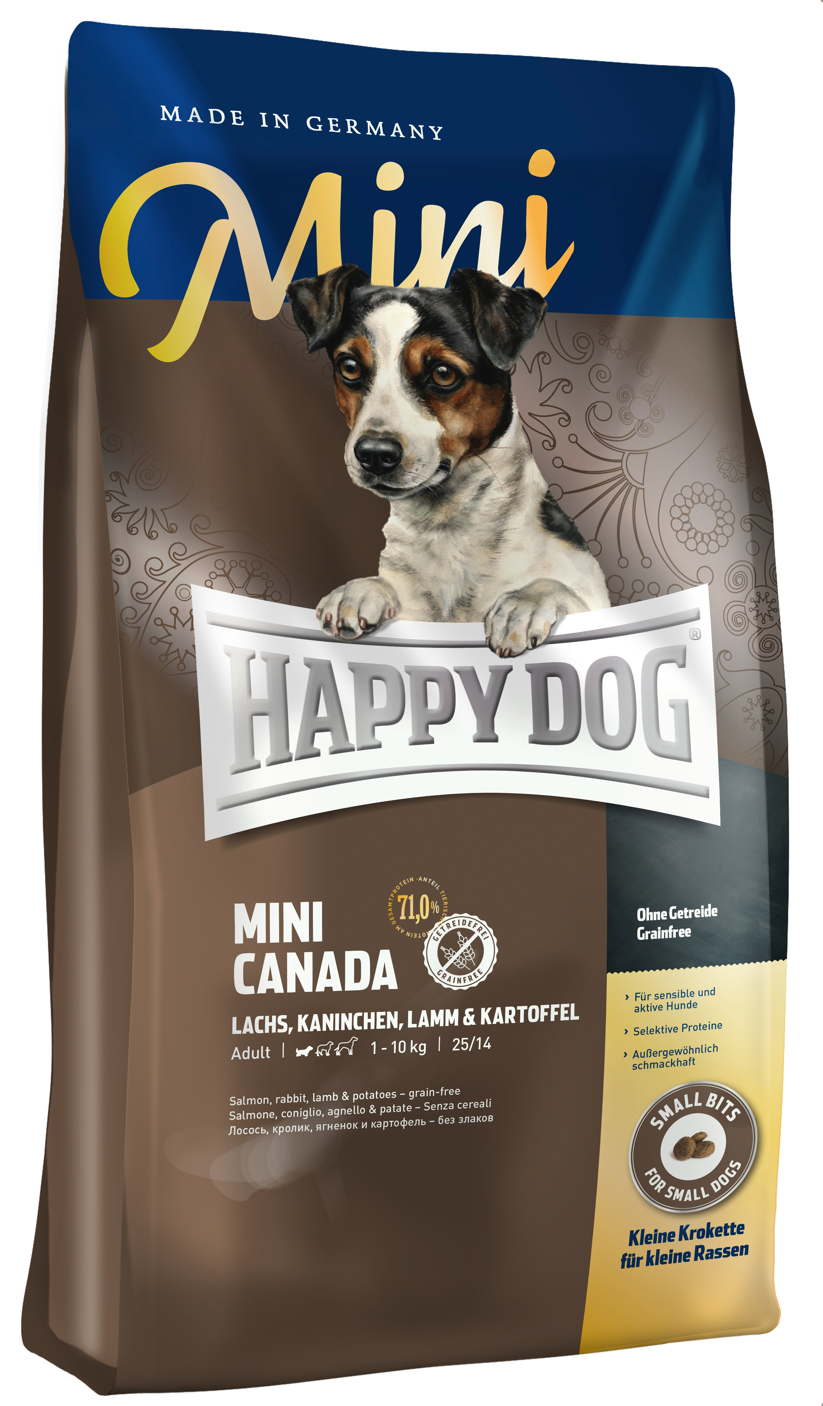 Miscota Happy Dog Cibo Secco per Cane Mini Canada