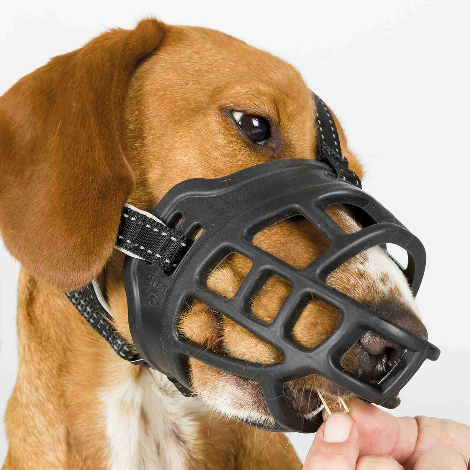 Trixie Silicone Flexible Muzzle for Dogs Miscota New Zealand