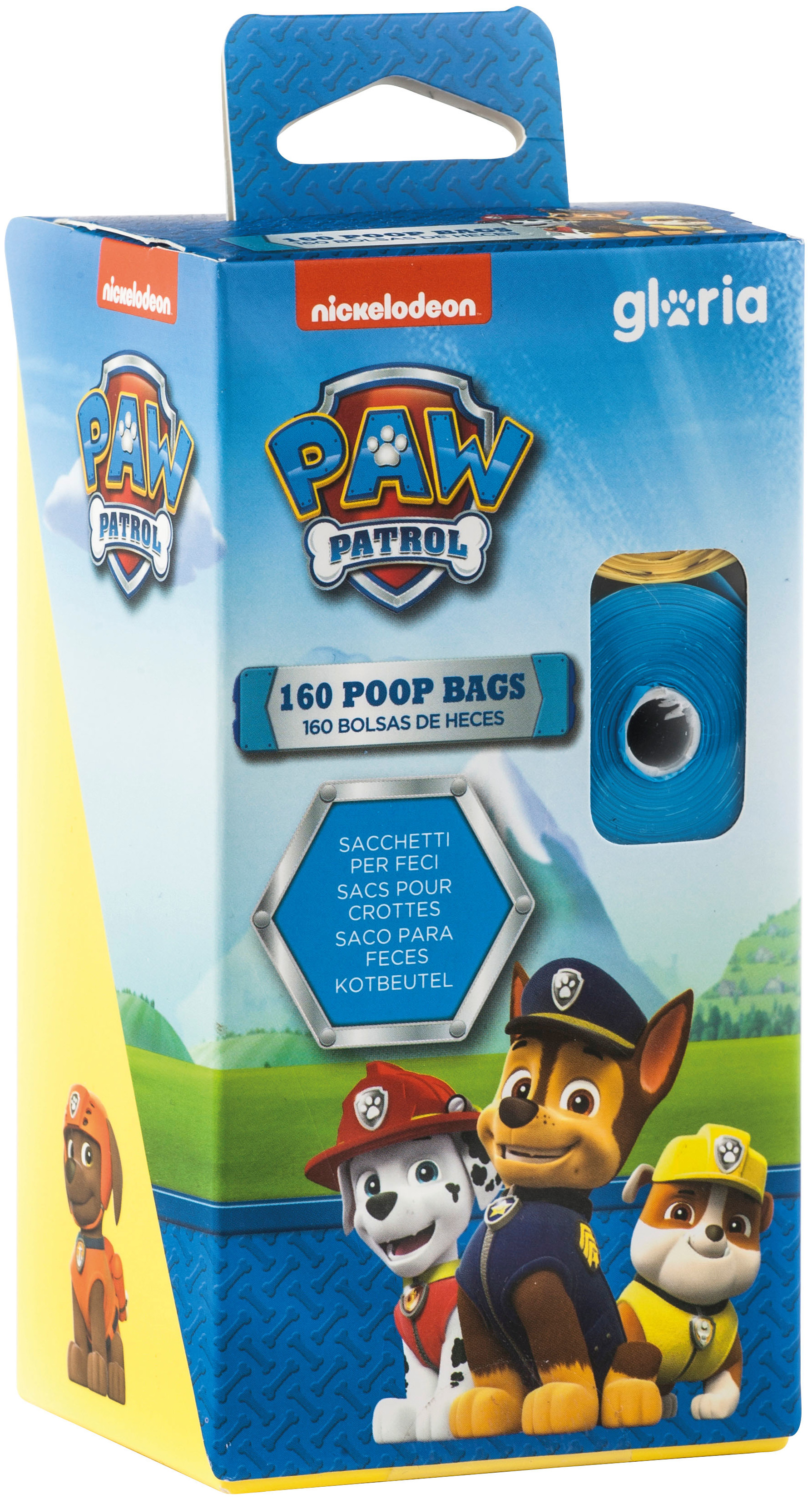 Miscota Paw Patrol Sacchetti Per Feci Con Profumo 8 Rotoli