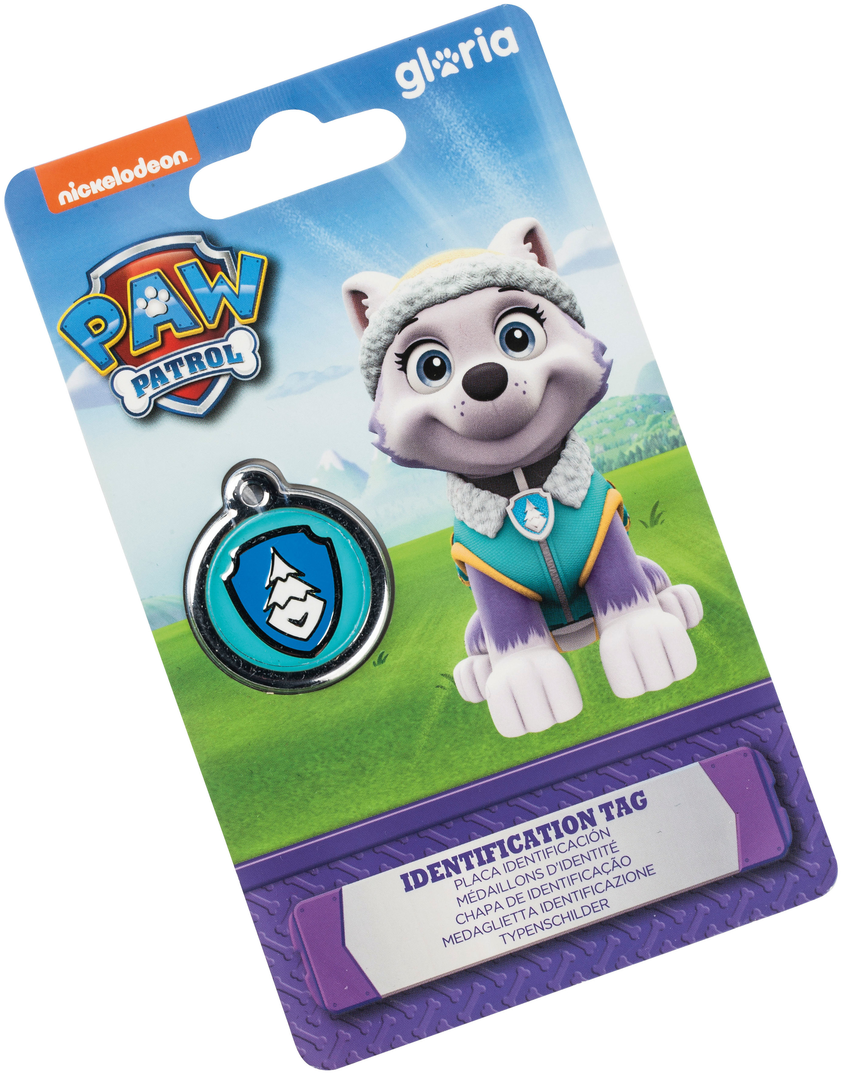 Miscota Paw Patrol Piastra Identificazione Everest