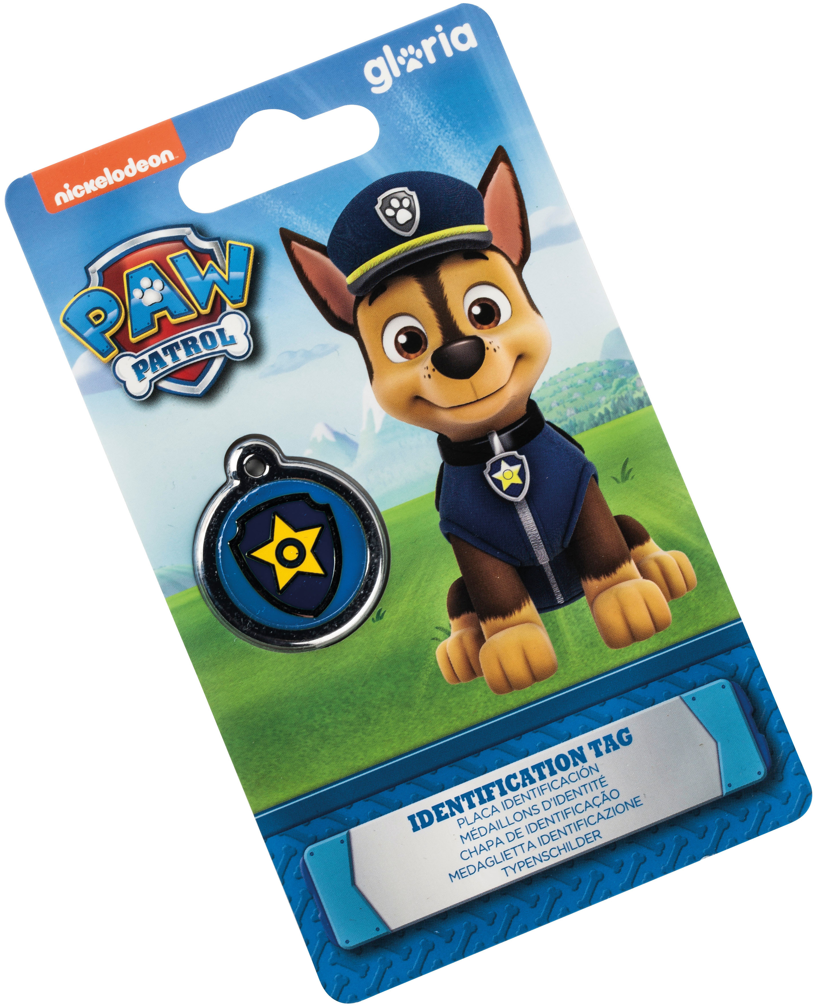 Miscota Paw Patrol Piastra Identificazione Chase