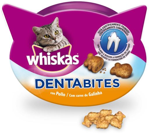 komfort Unravel plade Whiskas Dentabites Snacks for Oral Hygiene in Cats - Miscota United States  of America