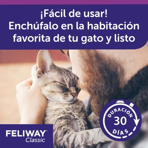 Feliway Classic Feromonas Gatos Recarga - Mundo Gato