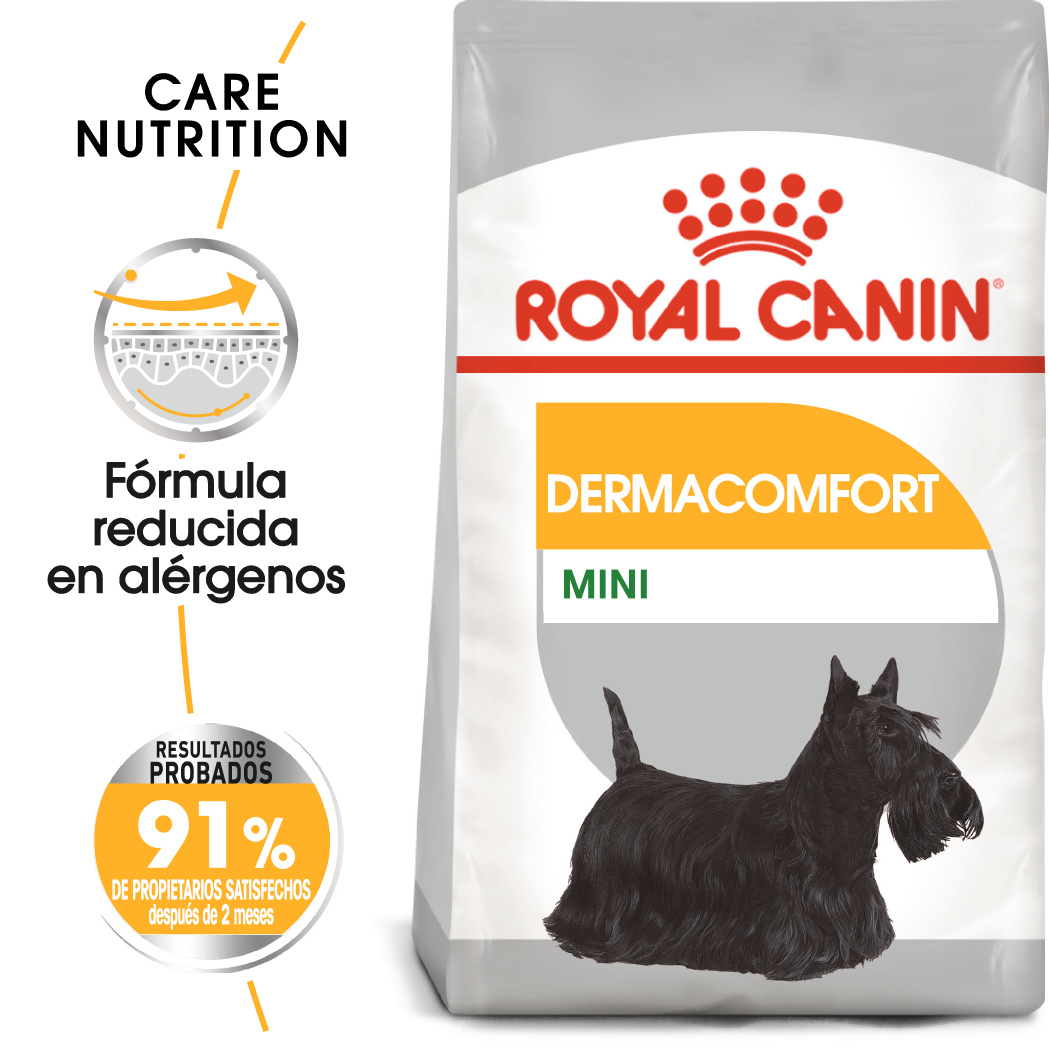 Miscota Royal Canin Mini Dermacomfort Adult Small Dog Food pelle sensibile