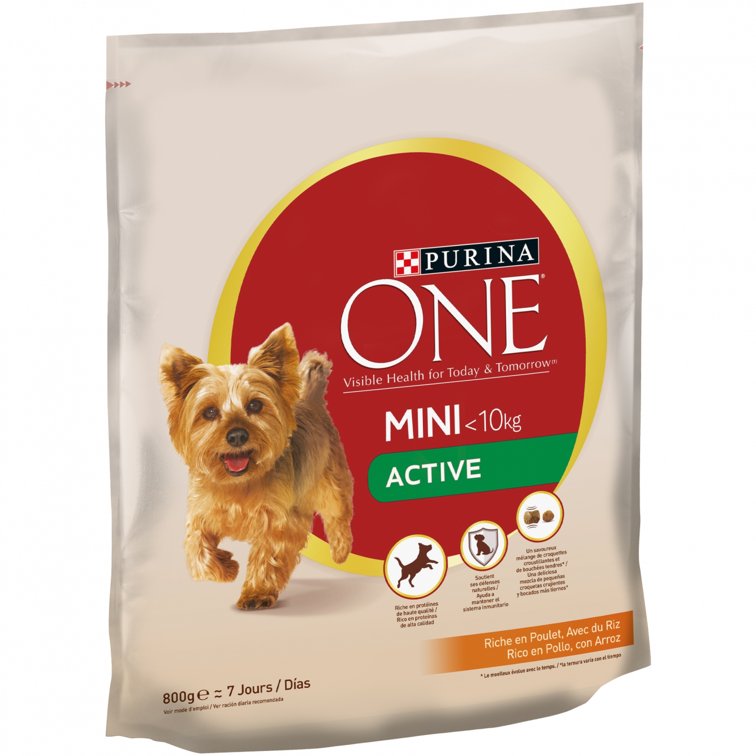 Miscota Purina One One Cane Active Pollo E Riso