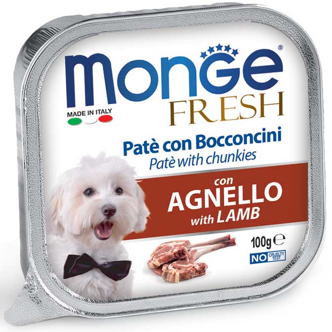 Miscota Monge Fresh Paté E Pezzini Agnello