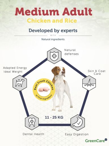 GreenCare Nutrition Adult Medium Huh und Reis