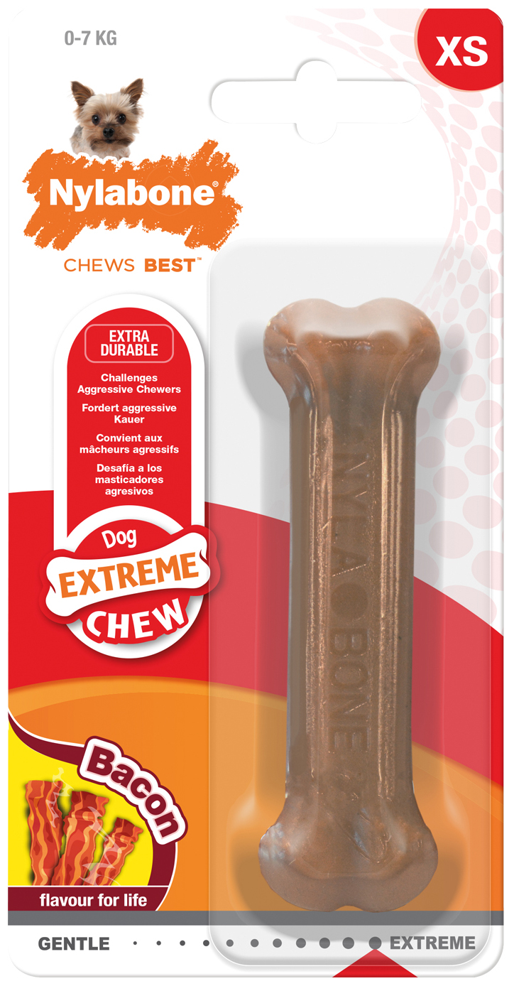 Miscota Nylabone Dura Chew Bacon Per Cani