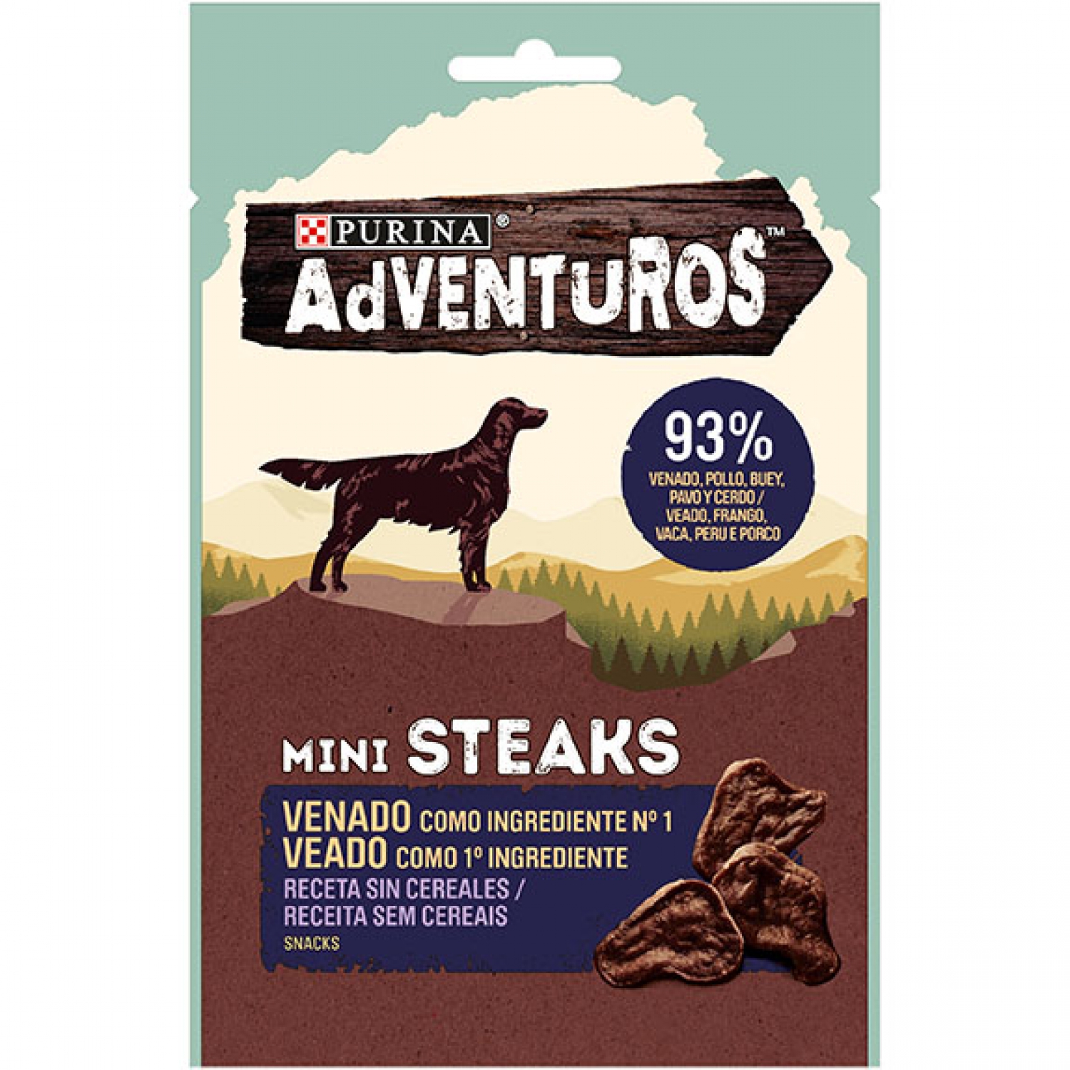 Miscota Adventuros 12384587 Ministeaks Wild Venison 7 X