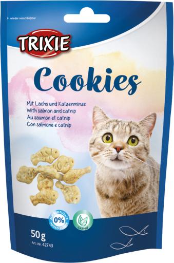 Snack Crackers With Salmon And Catnip, 50Gr
