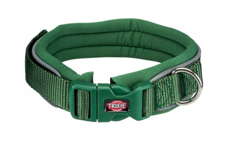 Miscota Trixie Collar New Premium de Neopreno Verde para Perros