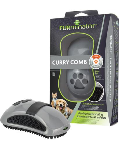 Curry Comb Grooming Mitt for Dogs and Cats