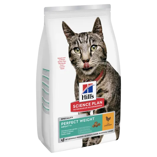Hill's Pienso Science Plan Adult Perfect Weight para el Control de peso en Gatos