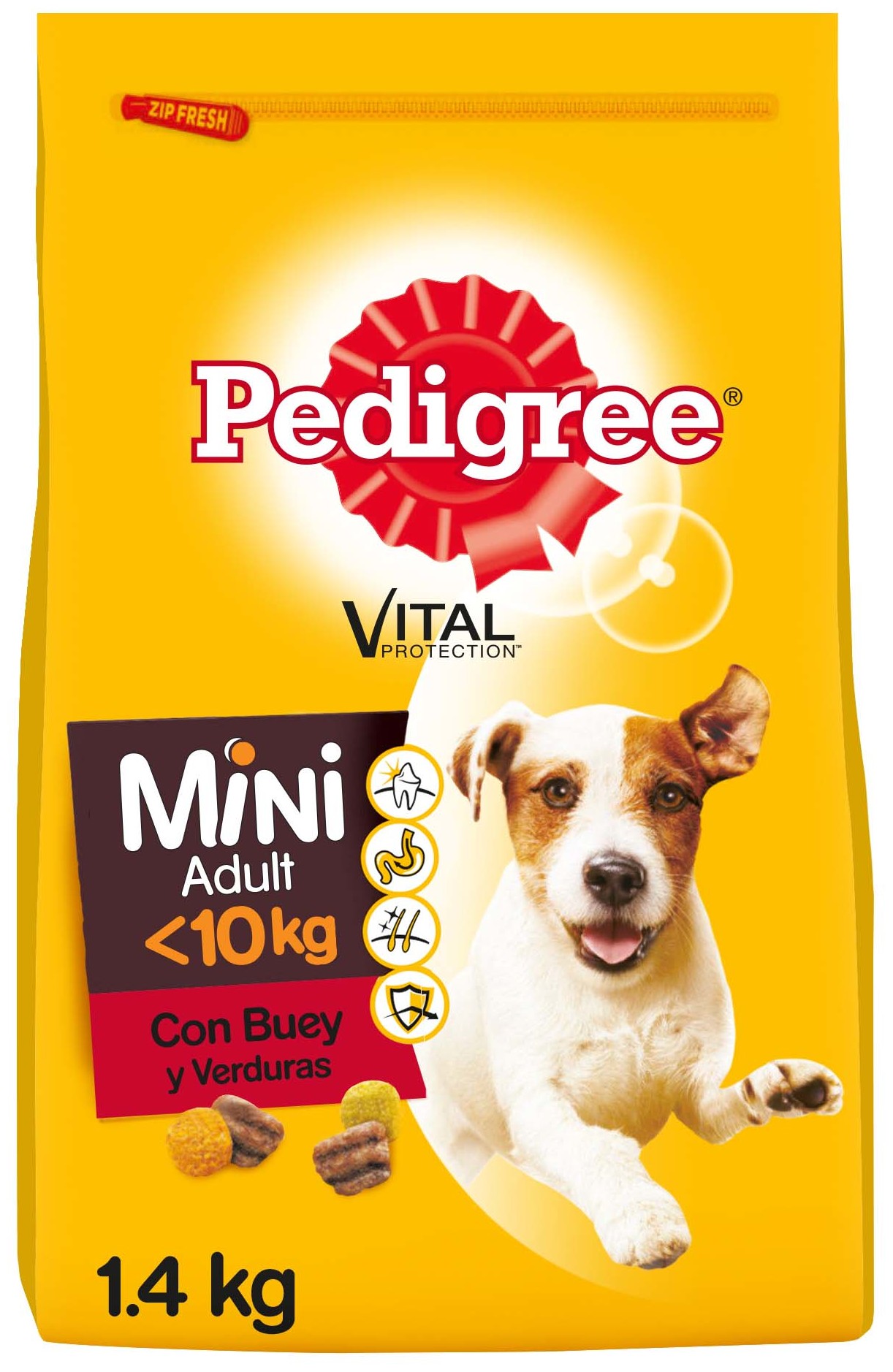 Miscota Pedigree Penso per i cani adulti Mini Flavour Beef and Vegetables