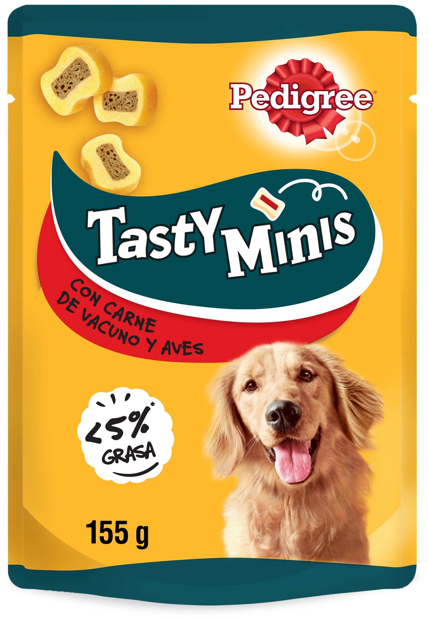 Miscota Pedigree Tasty mini snack per cani al gusto di bue e uccelli