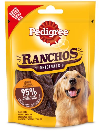 Pedigree Ranchos Tiras de Pollo para Mimar