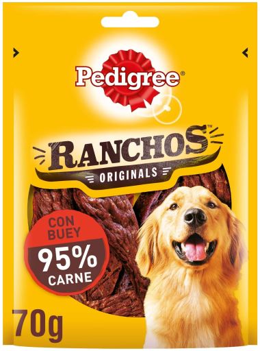 Ranchos Snack para Perros Sabor Carne