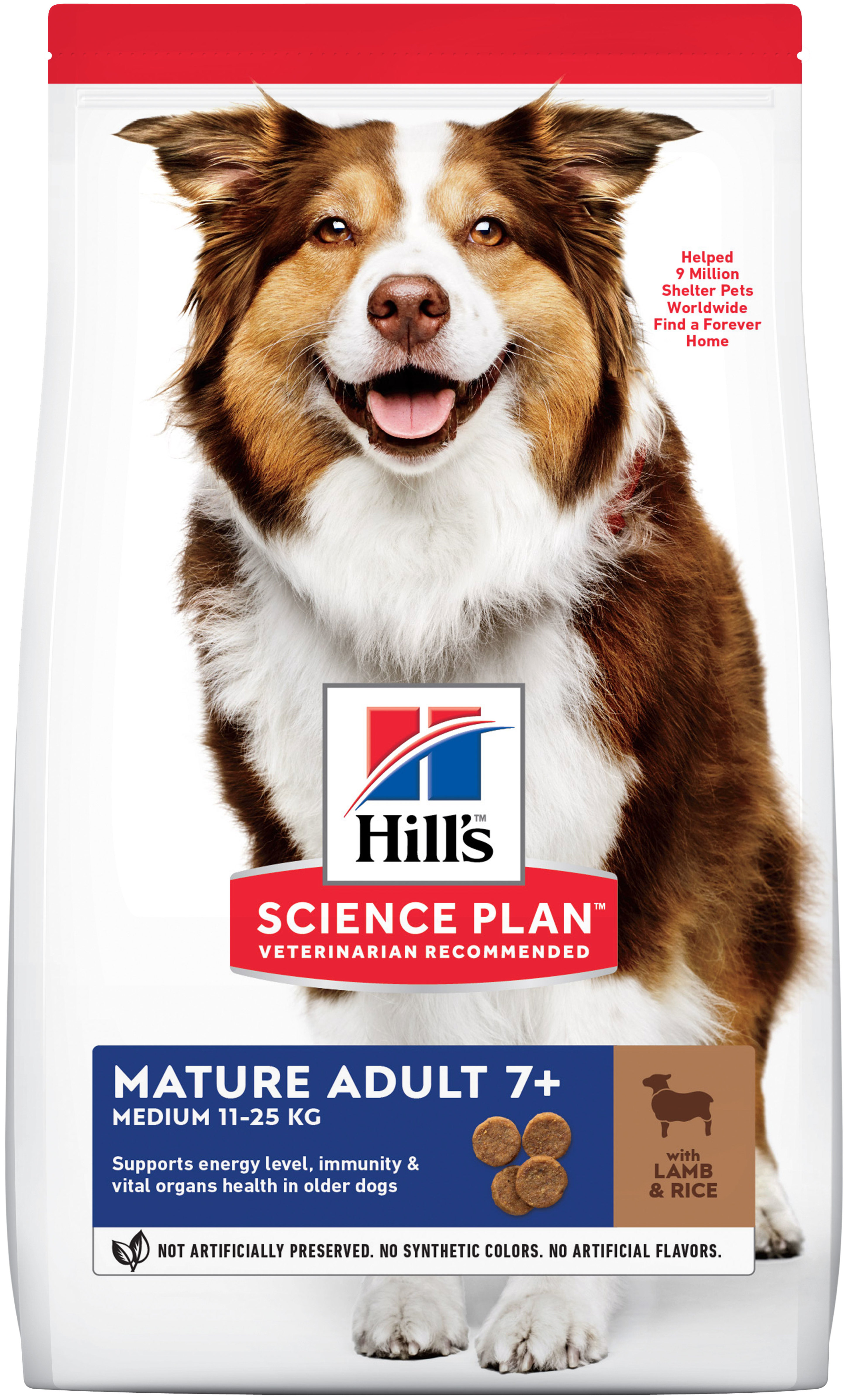 Miscota Hill's Science Plan Senior +7 Medium con Agnello e Riso