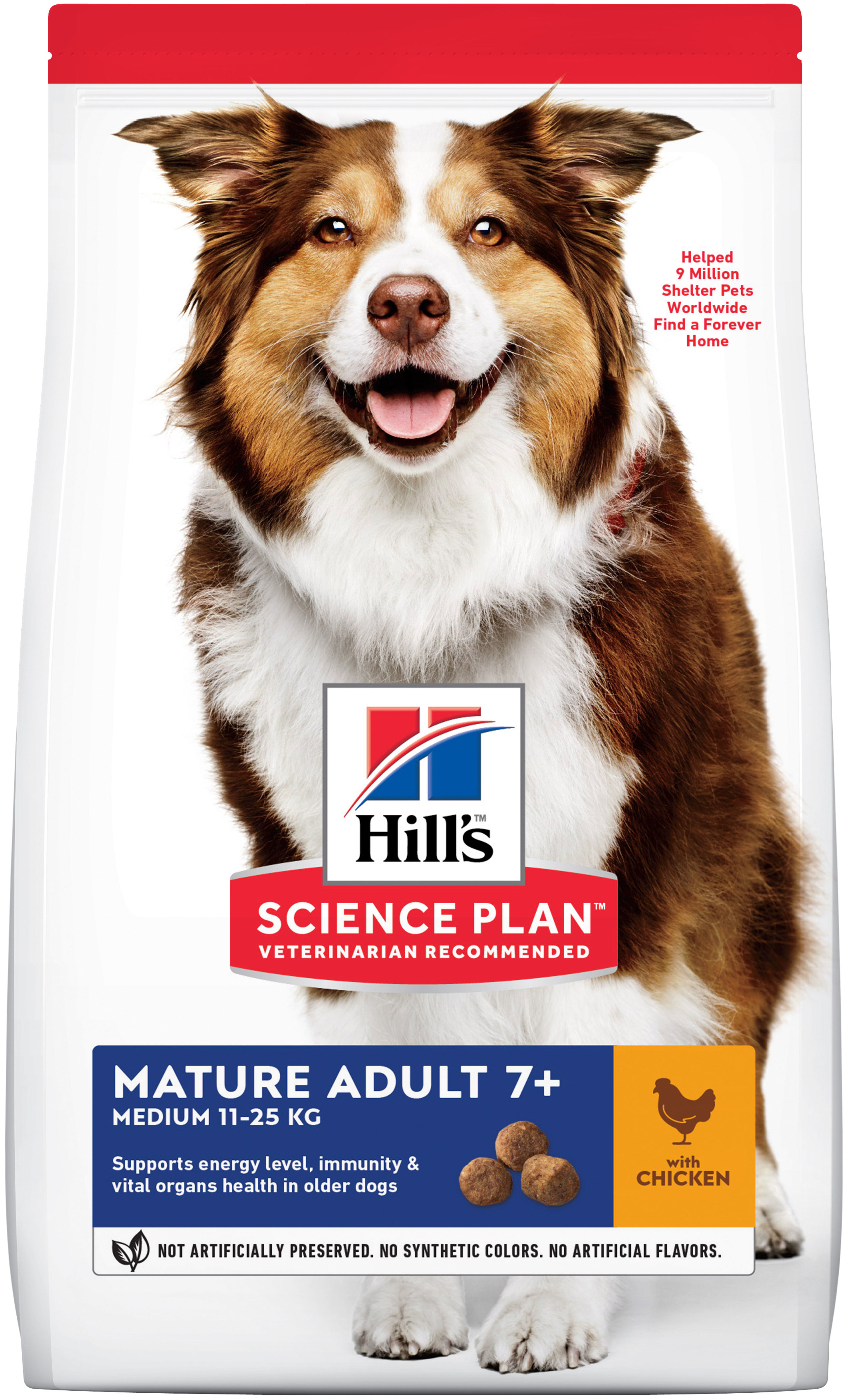 Miscota Hill's Science Plan Senior +7 Medium con Pollo