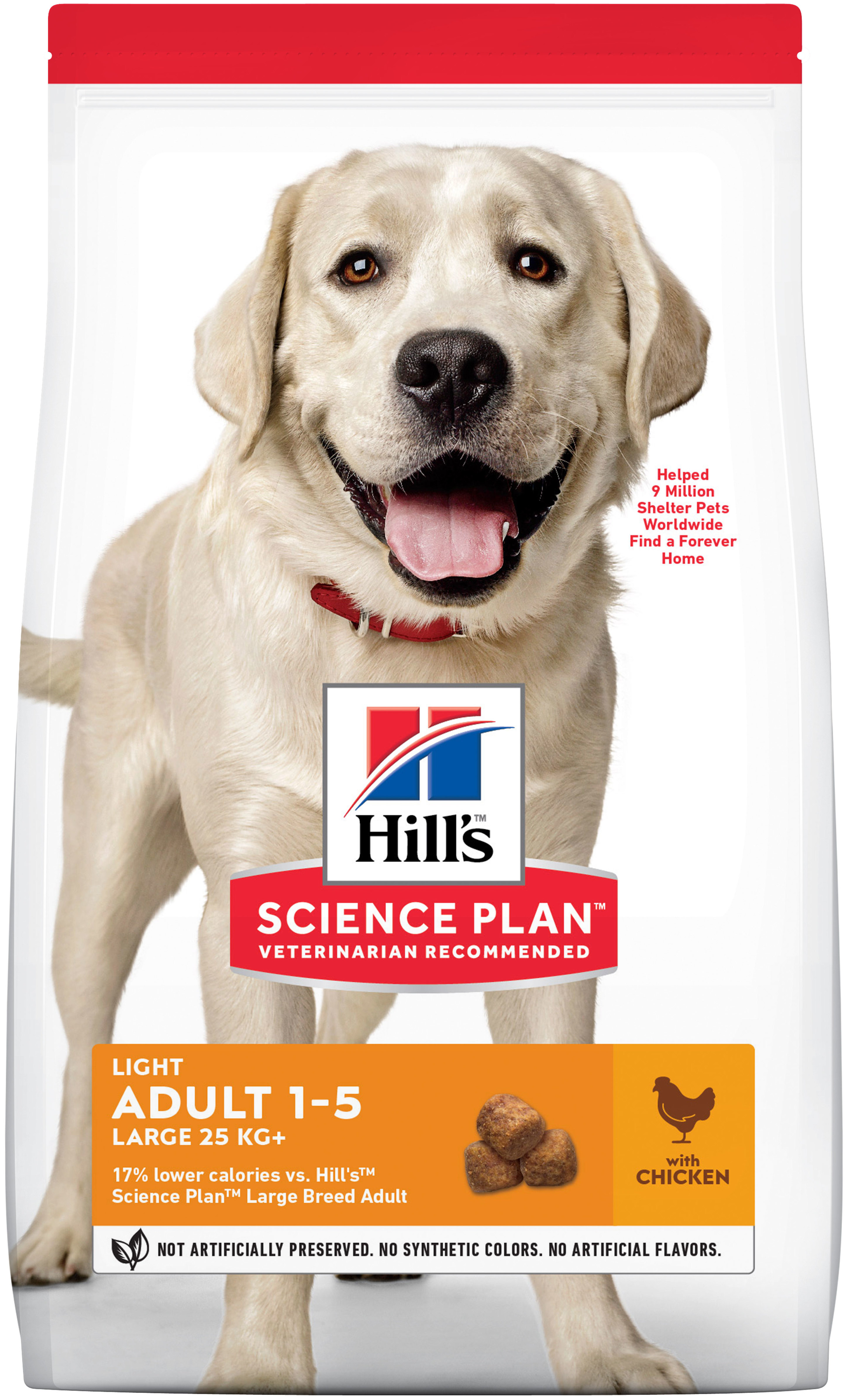 Miscota Hill's Science Plan Adult Light Large con Pollo