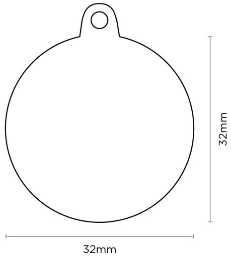 My Family Klassischer Gro&szlig;er Kreis Gro&szlig;er Knochenteller Rosa