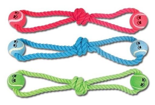 Dental Knot Rope With 2 Balls