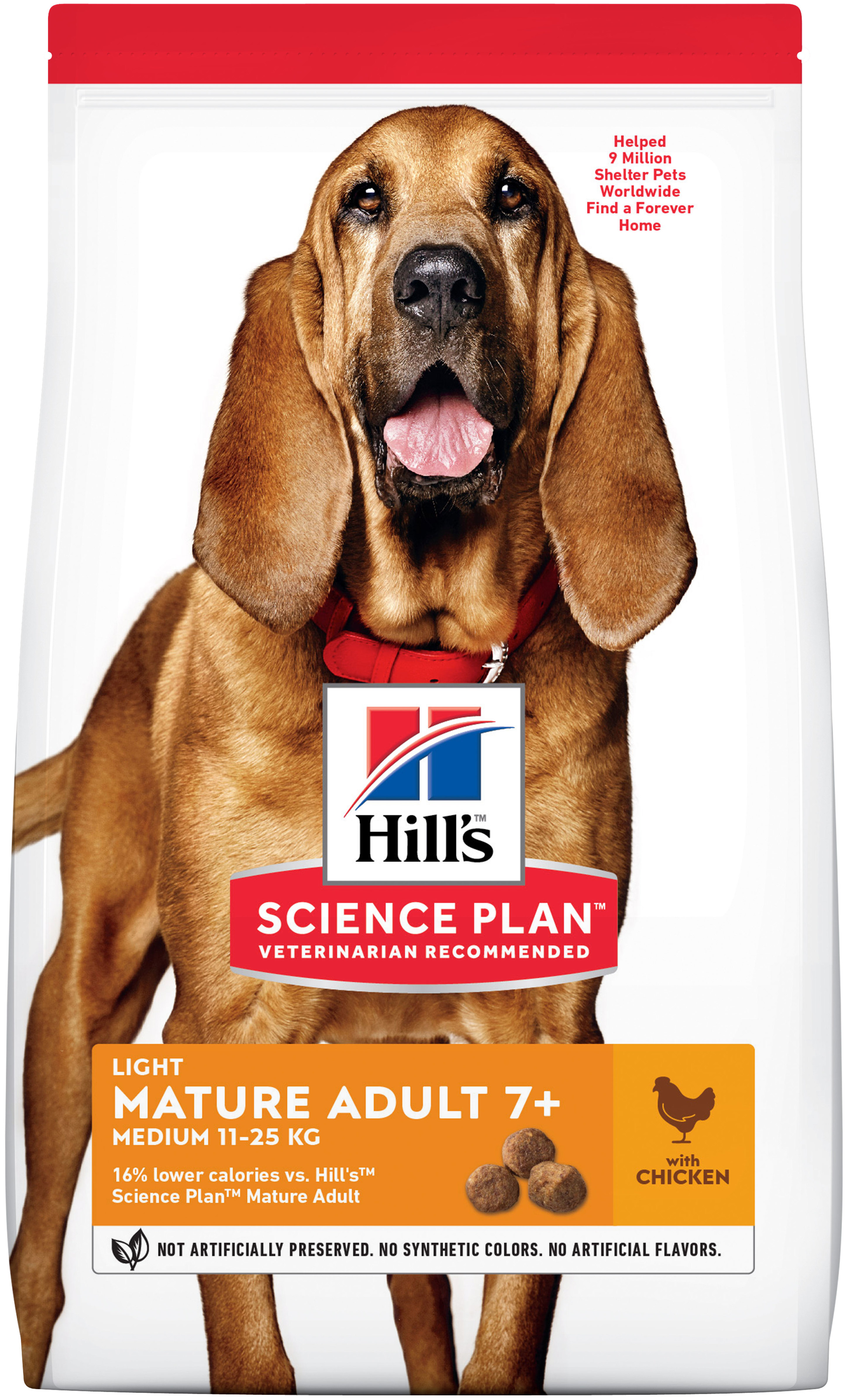 Miscota Hill's Science Plan Senior +7 Light Medium con Pollo