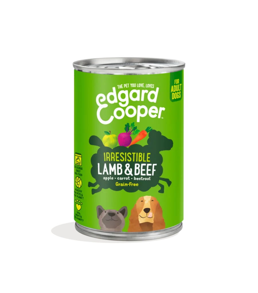 Miscota Edgard & Cooper Adult Lattina Senza Cereali Con Agnello E Manzo