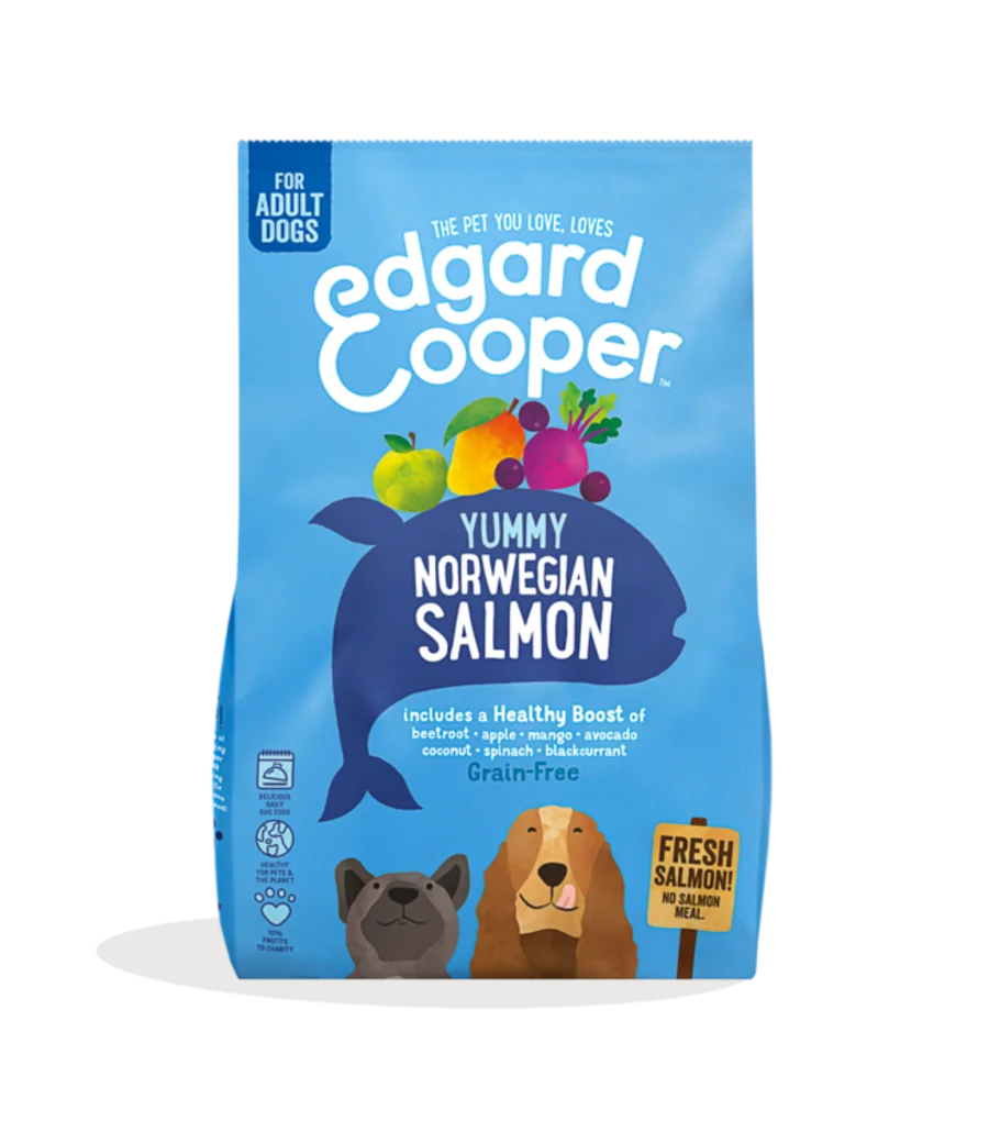 Miscota Edgard & Cooper Adult Senza Cereali Con Salmone Fresco