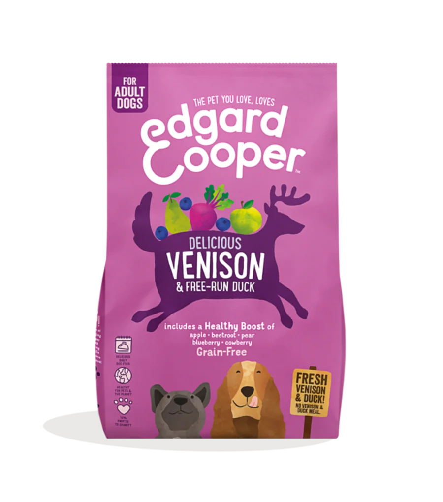 Miscota Edgard & Cooper Adult Senza Cereali Con Cervo E Anatra Freschi