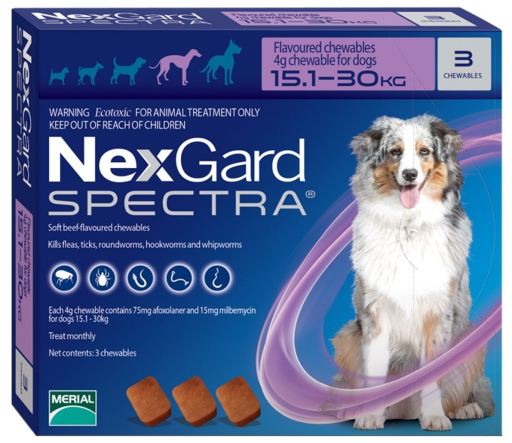 Nexgard Spectra | Murmuczok Állatgyógyászati Centrum és Patika